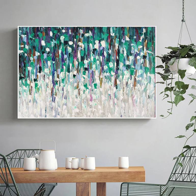 Original Abstract Expressionism Abstract Painting by jingshen you