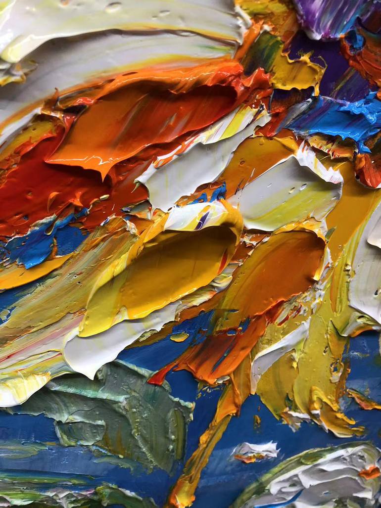 Original Abstract Expressionism Abstract Painting by Jingshen You