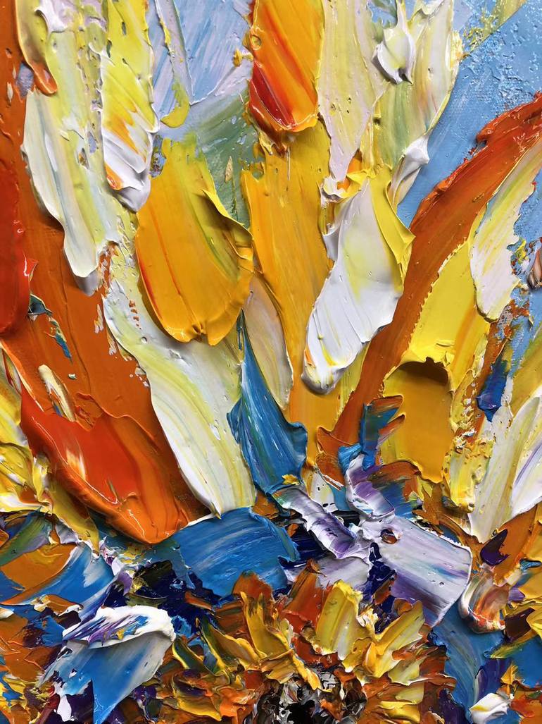 Original Abstract Expressionism Abstract Painting by Jingshen You