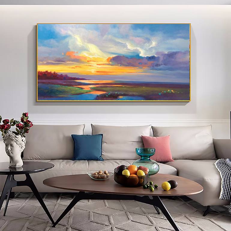 Original Abstract Painting by Jingshen You