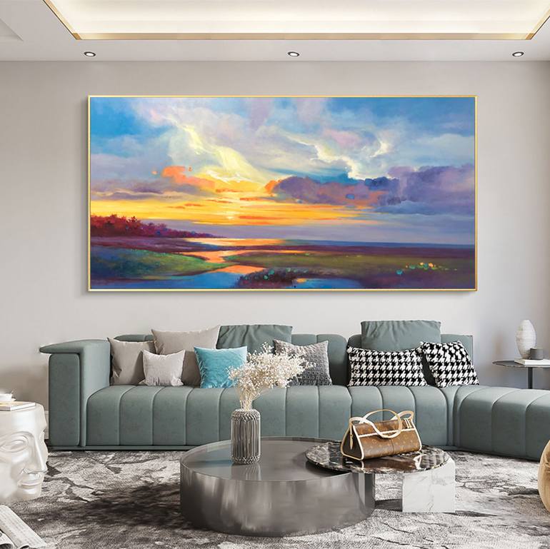 Original Abstract Painting by Jingshen You