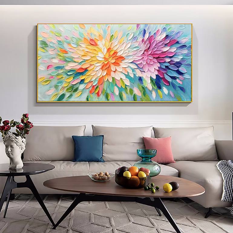 Original Abstract Expressionism Abstract Painting by Jingshen You