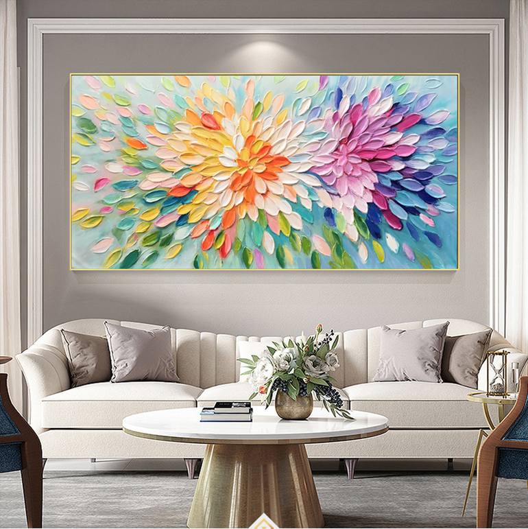 Original Abstract Expressionism Abstract Painting by Jingshen You