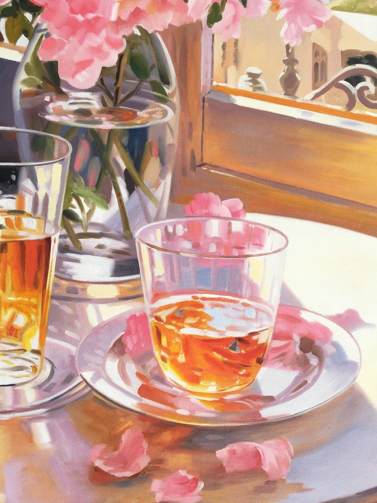 Original Abstract Still Life Painting by Jingshen You