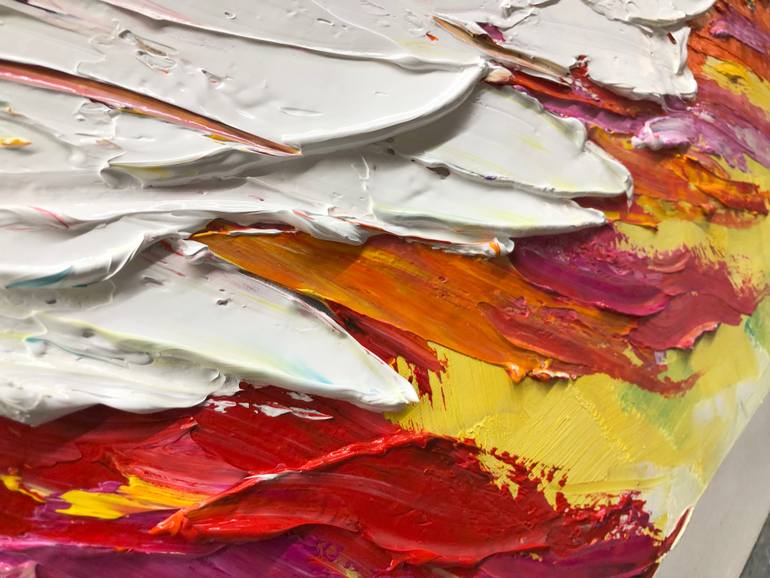 Original Abstract Expressionism Abstract Painting by Jingshen You