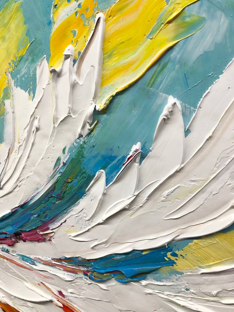 Original Abstract Expressionism Abstract Painting by Jingshen You