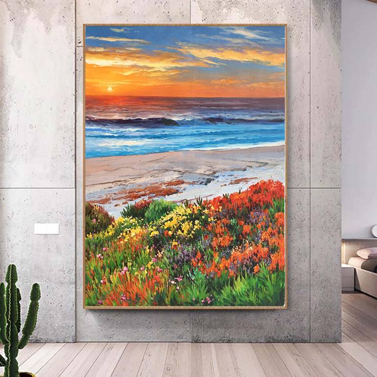 Original Abstract Expressionism Abstract Painting by Jingshen You