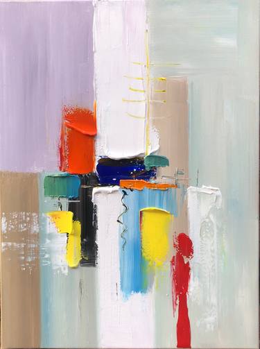 Original Abstract Expressionism Abstract Paintings by Jingshen You