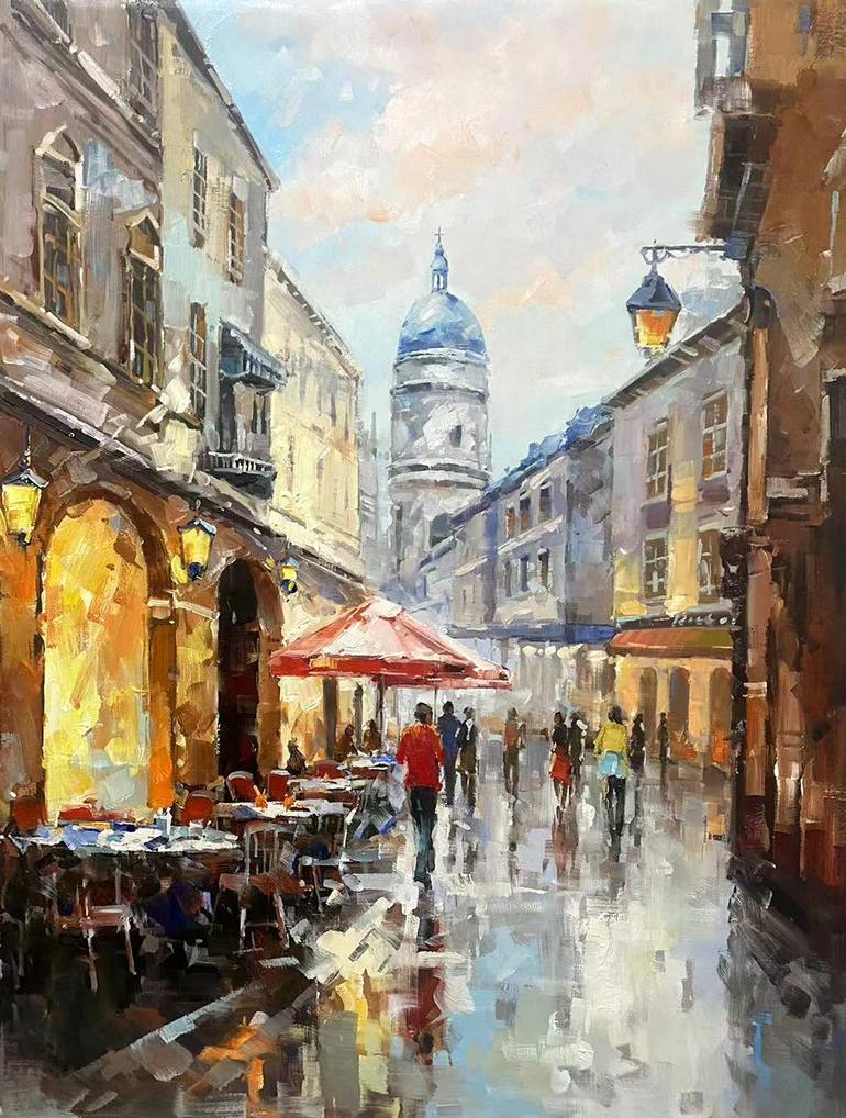 Original Abstract Expressionism Abstract Paintings by Jingshen You