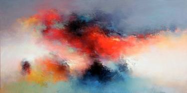 Original Abstract Expressionism Abstract Painting by Jingshen You