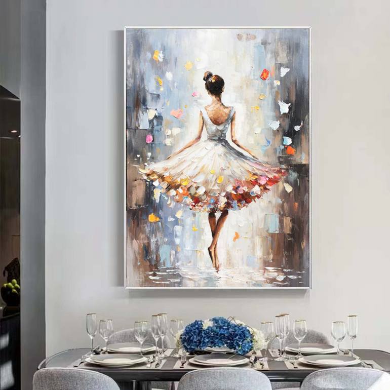 Original Abstract Expressionism Abstract Painting by Jingshen You