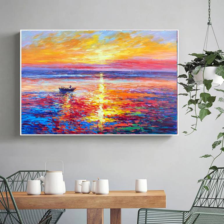 Original Abstract Painting by Jingshen You