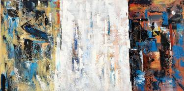 Original Abstract Expressionism Abstract Painting by Jingshen You
