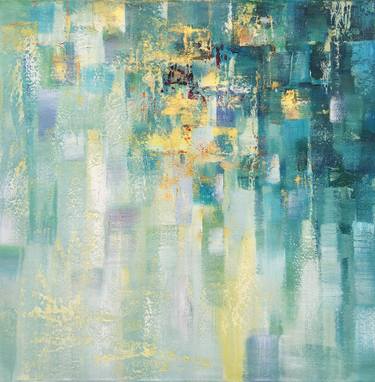 Original Abstract Expressionism Abstract Painting by Jingshen You