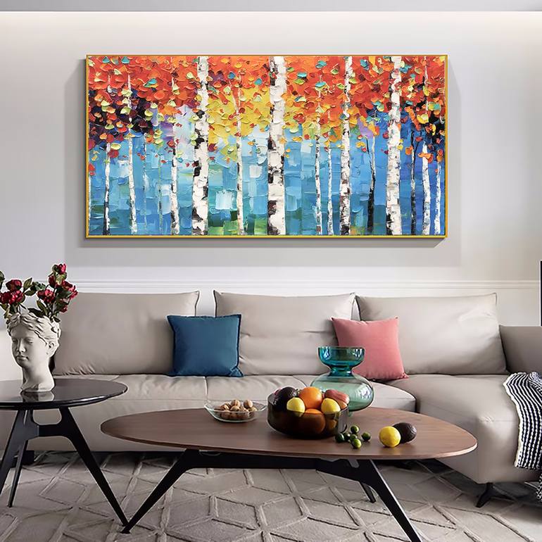 Original Abstract Expressionism Abstract Painting by Jingshen You