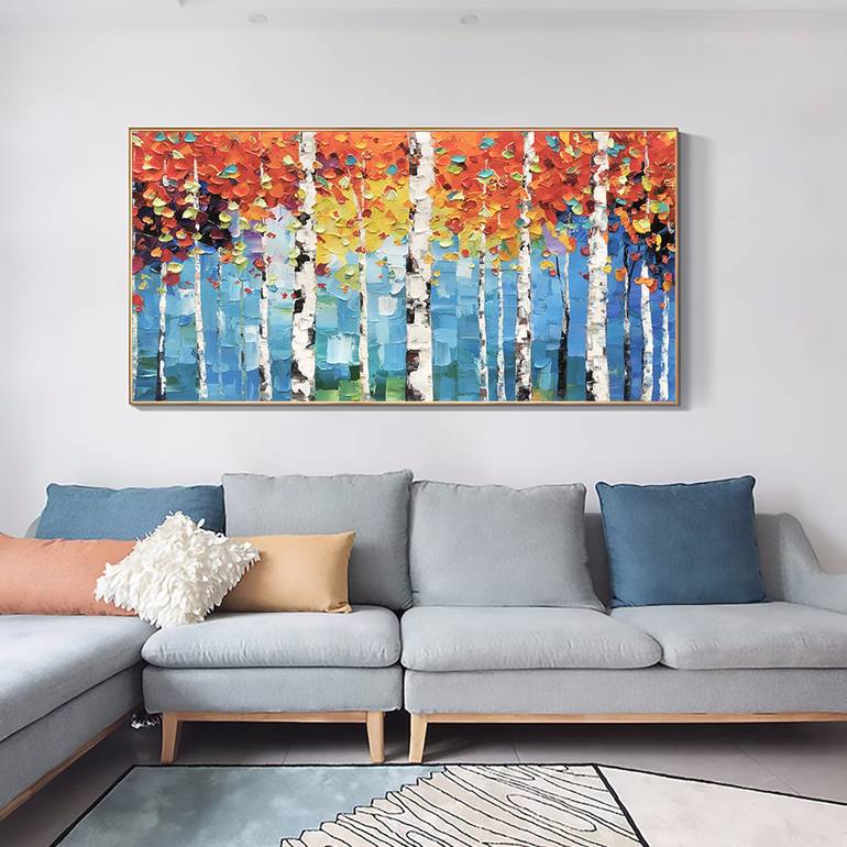 Original Abstract Expressionism Abstract Painting by Jingshen You