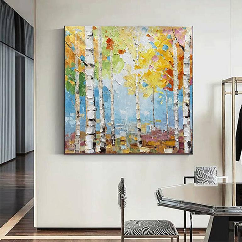 Original Abstract Expressionism Abstract Painting by Jingshen You