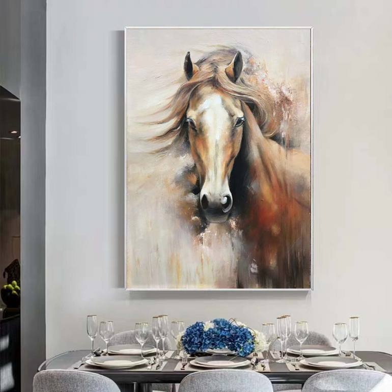 Original Abstract Expressionism Abstract Painting by Jingshen You