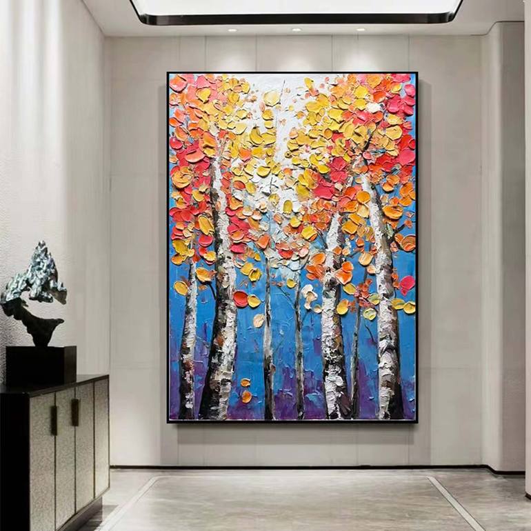 Original Abstract Expressionism Abstract Painting by Jingshen You