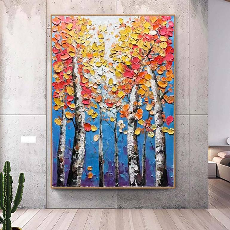 Original Abstract Expressionism Abstract Painting by Jingshen You