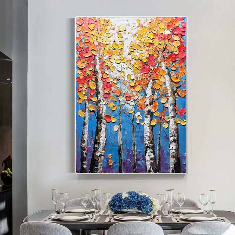 Original Abstract Expressionism Abstract Painting by Jingshen You