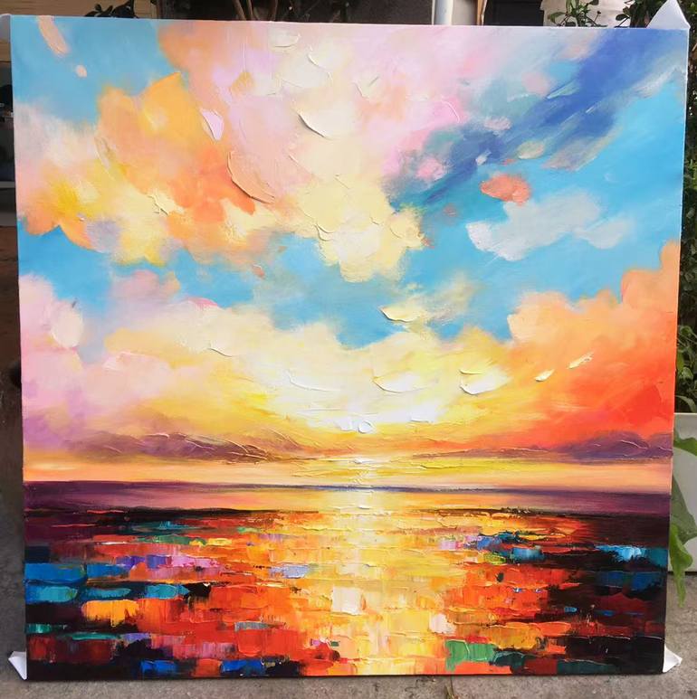 Original Abstract Painting by Jingshen You