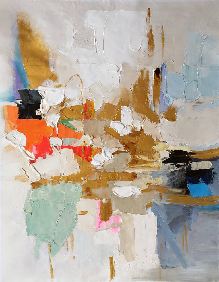 Colorful sky 889 Painting by Jingshen You | Saatchi Art Canada