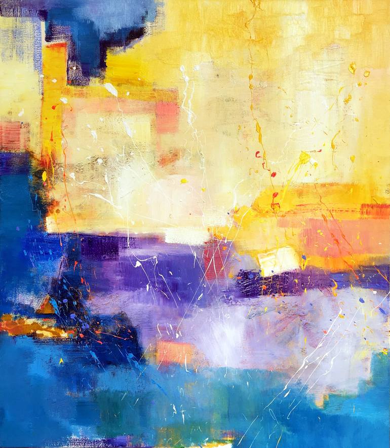 Original Abstract Paintings by Jingshen You