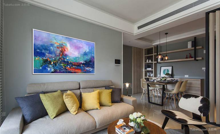 Original Abstract Expressionism Abstract Painting by Jingshen You