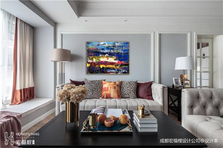 Original Abstract Expressionism Abstract Painting by jingshen you