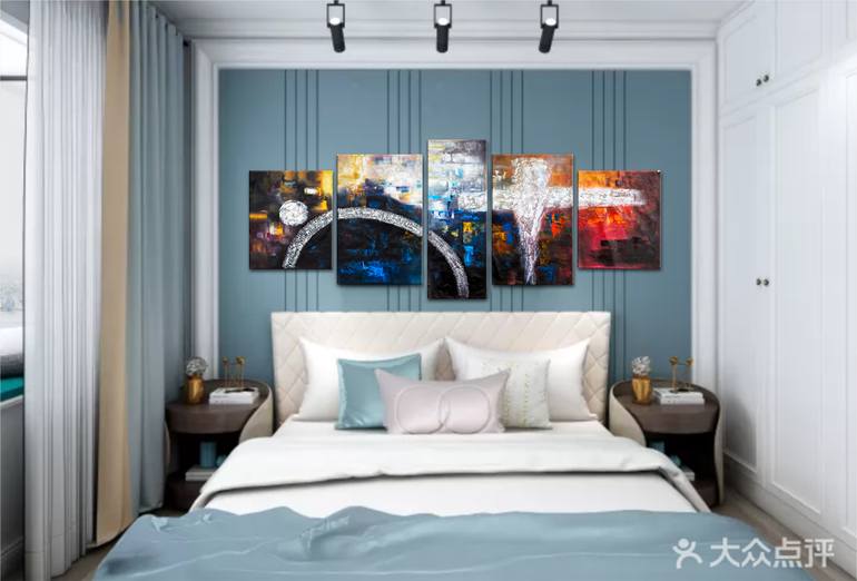 Original Abstract Expressionism Abstract Painting by Jingshen You