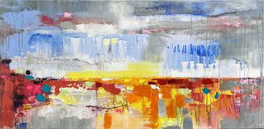 Print of Abstract Expressionism Abstract Paintings by jingshen you