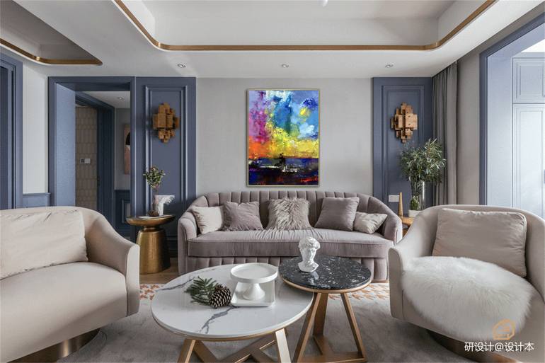 Original Fine Art Abstract Painting by jingshen you