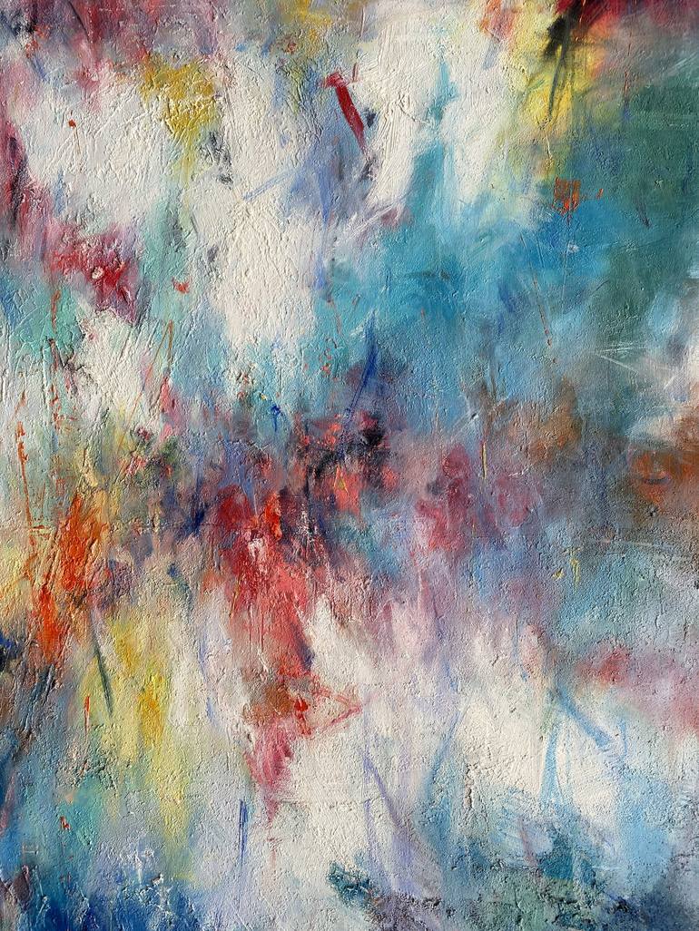 Original Abstract Expressionism Abstract Painting by jingshen you