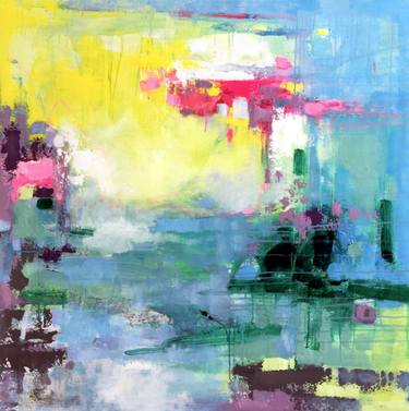 Original Abstract Expressionism Abstract Paintings by jingshen you