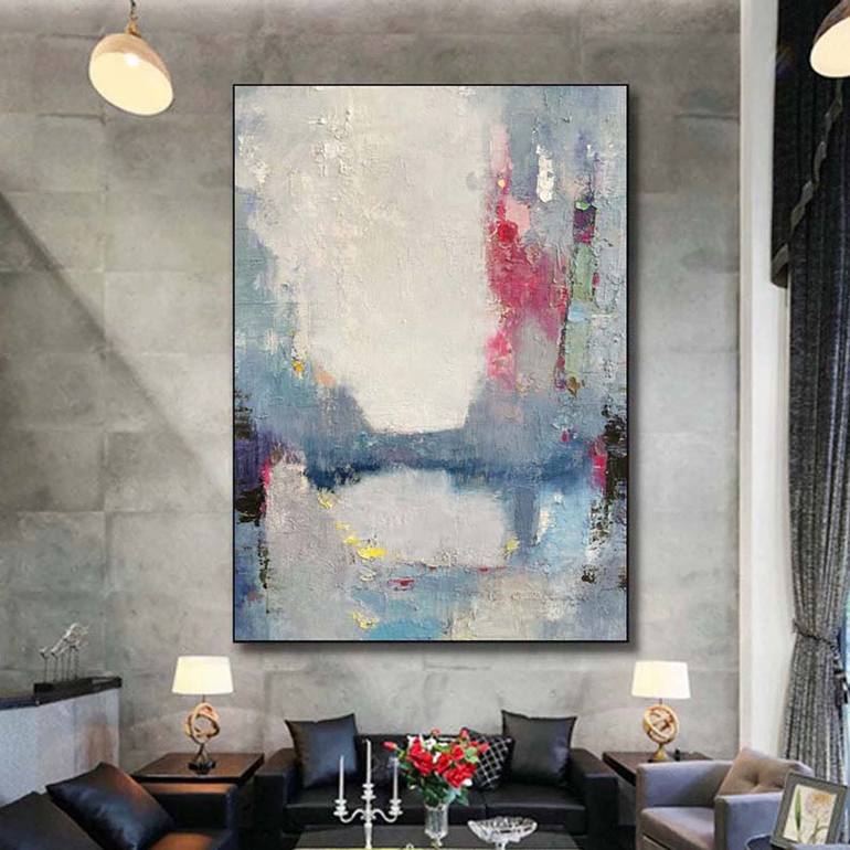 Original Abstract Expressionism Abstract Painting by jingshen you