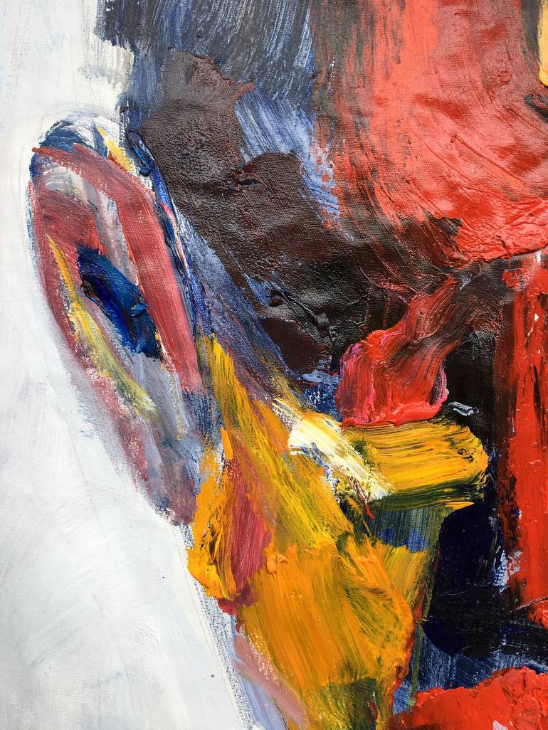Original Abstract Expressionism Abstract Painting by Jingshen You