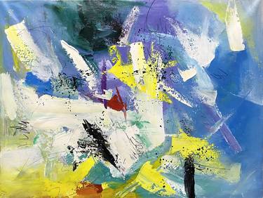 Original Abstract Expressionism Abstract Paintings by jingshen you