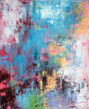 Print of Abstract Expressionism Abstract Paintings by jingshen you