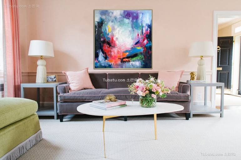 Original Abstract Expressionism Abstract Painting by Jingshen You