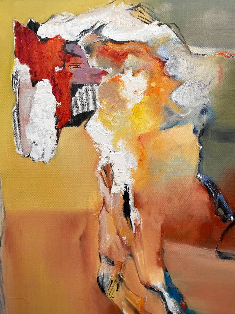 Original Abstract Expressionism Abstract Painting by Jingshen You