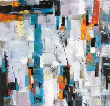 Original Abstract Expressionism Abstract Paintings by jingshen you