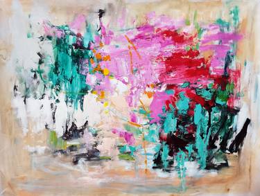 Original Abstract Expressionism Abstract Paintings by jingshen you