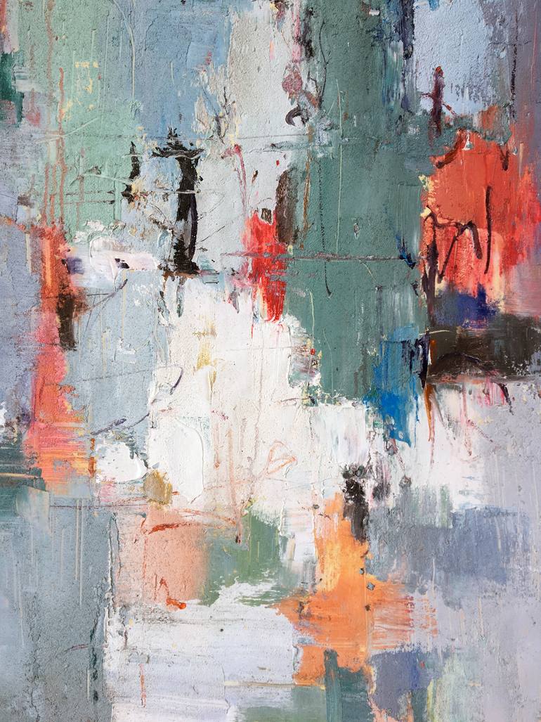 Original Abstract Expressionism Abstract Painting by Jingshen You