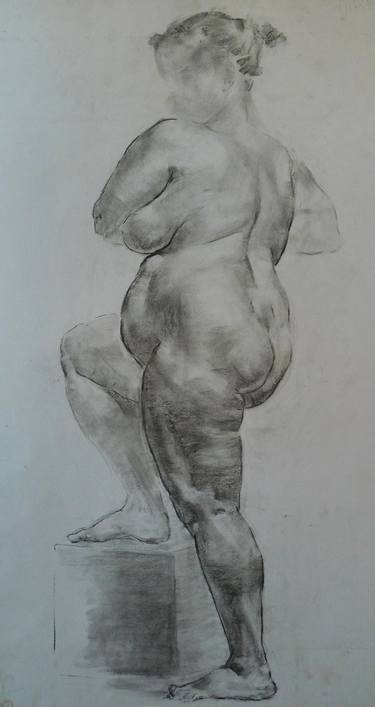 Original Body Drawing by Jaroslav Trunov