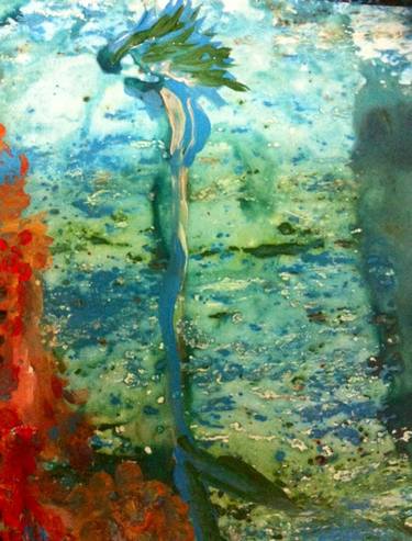 Original Water Painting by Anna Rozman