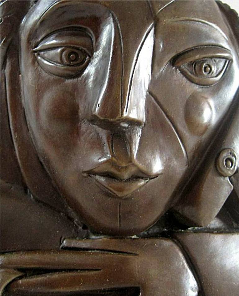 Original Women Sculpture by Ariane von Bornstedt