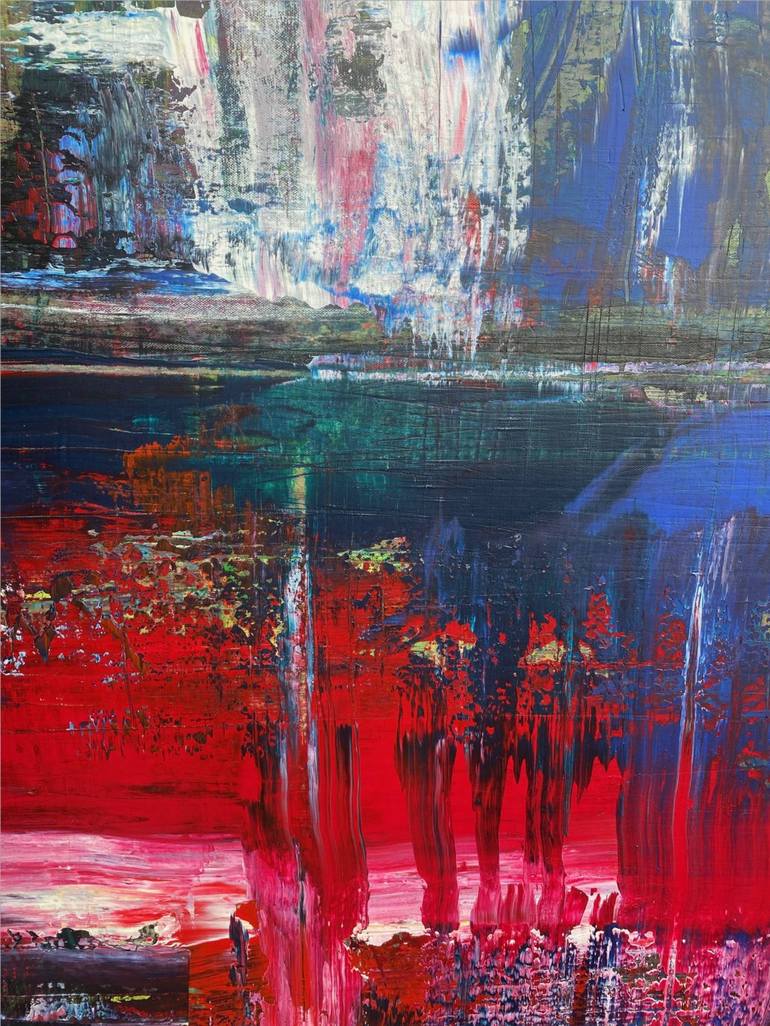 Original Abstract Painting by Ariane von Bornstedt