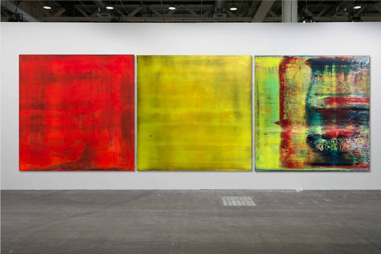 Original Fine Art Abstract Painting by Ariane Von Bornstedt