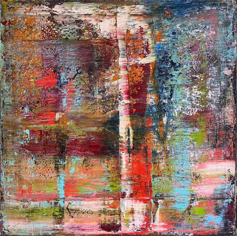 Original Art Deco Abstract Paintings by Ariane Brandt